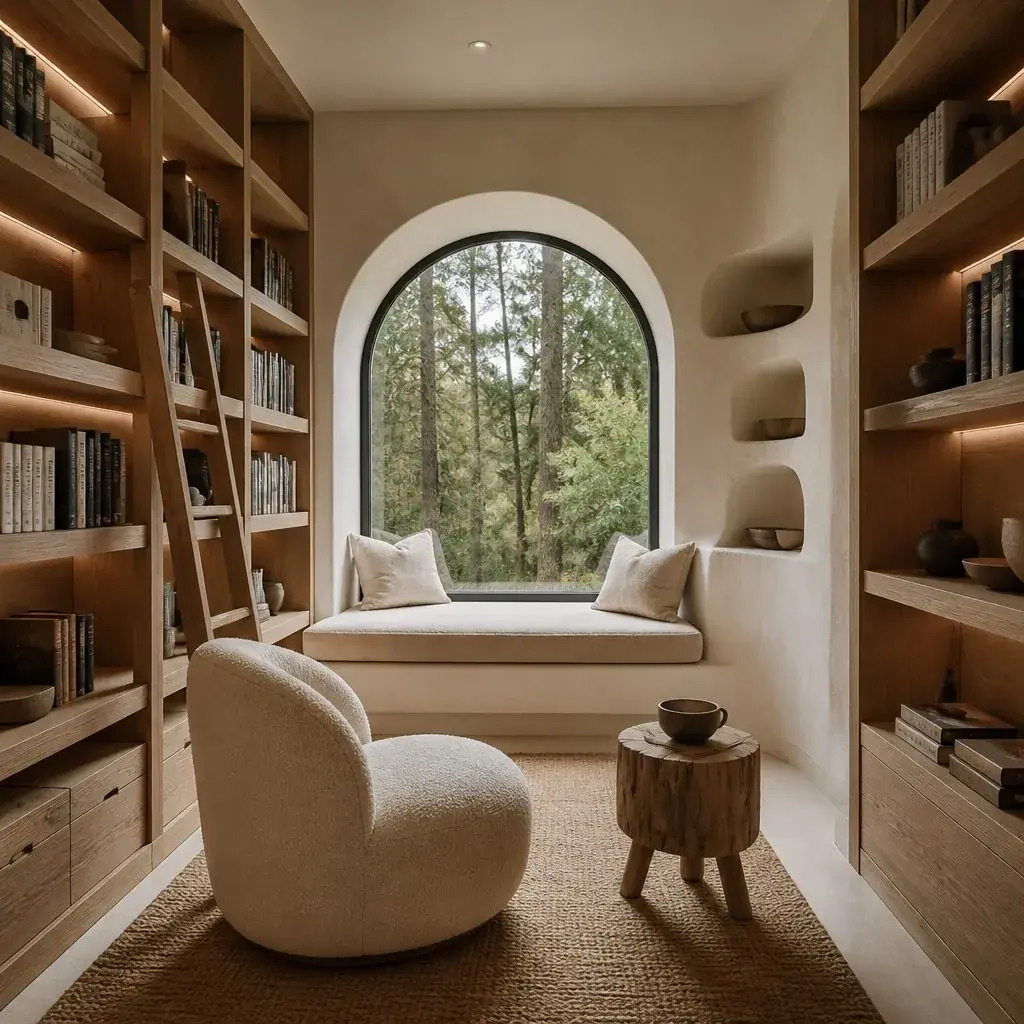 AE Private Residence — Library
