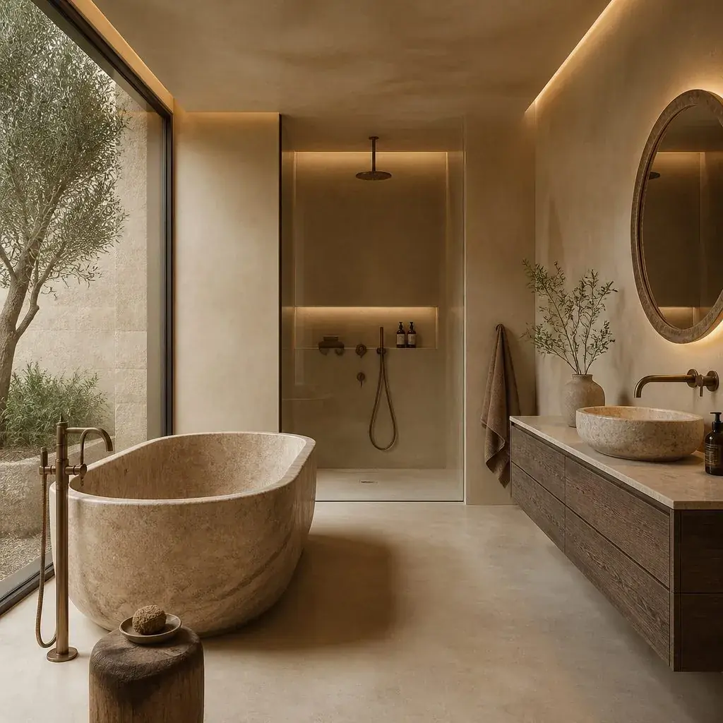AE Private Residence — Master bathroom