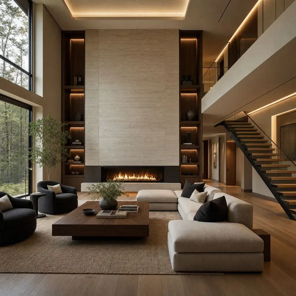BB Private Residence — Living room